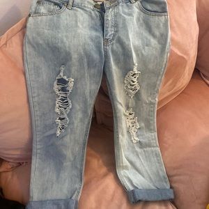 Tobi high rise mom jeans size 28